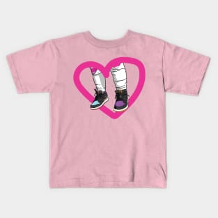 Sneaker girl Kids T-Shirt